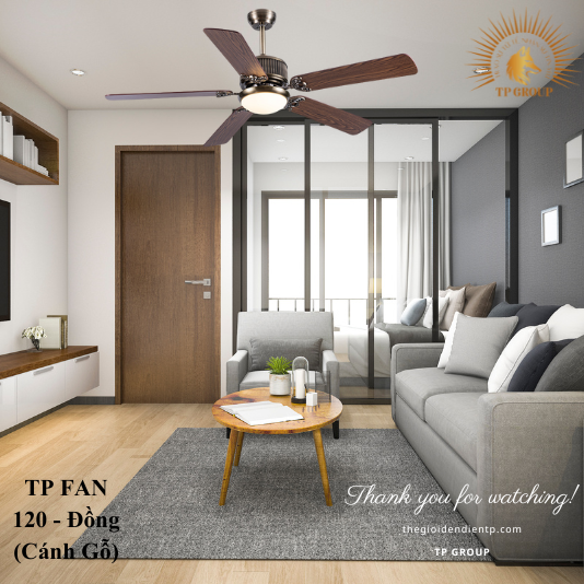QUẠT TRẦN TP FAN 120 (LẮP ĐẶT MIỄN PHÍ)