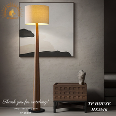 ĐÈN SÀN THÂN GIẢ GỖ PHONG CÁCH NHẬT MỘC MẠC HX2610