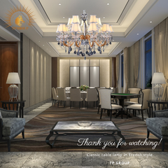 ĐÈN CHÙM PHA LÊ CCP-9107-8