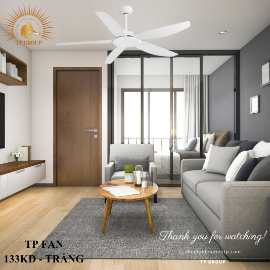 QUẠT TRẦN TP FAN 133KD (LẮP ĐẶT MIỄN PHÍ)