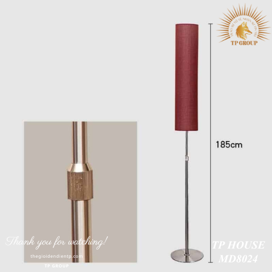 ĐÈN CÂY PHÒNG KHÁCH TỐI GIẢN MD8024