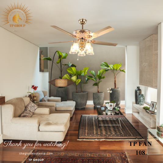 QUẠT TRẦN TP FAN 108 (LẮP ĐẶT MIỄN PHÍ)