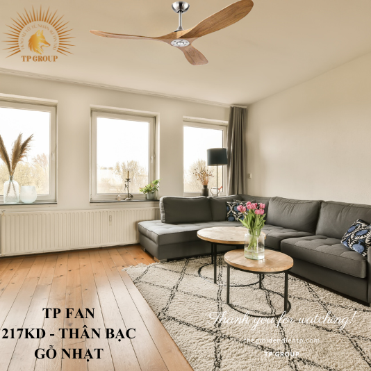 QUẠT TRẦN TP FAN 217KD (LẮP ĐẶT MIỄN PHÍ)