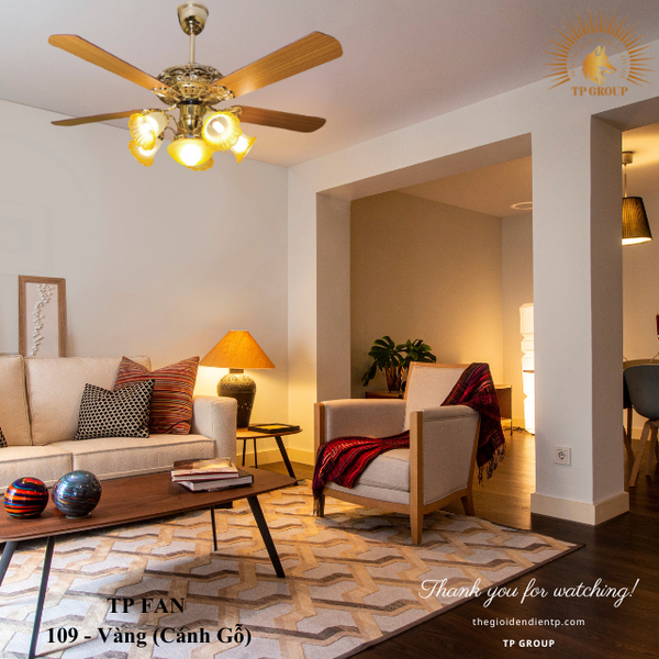 QUẠT TRẦN TP FAN 109 (LẮP ĐẶT MIỄN PHÍ)