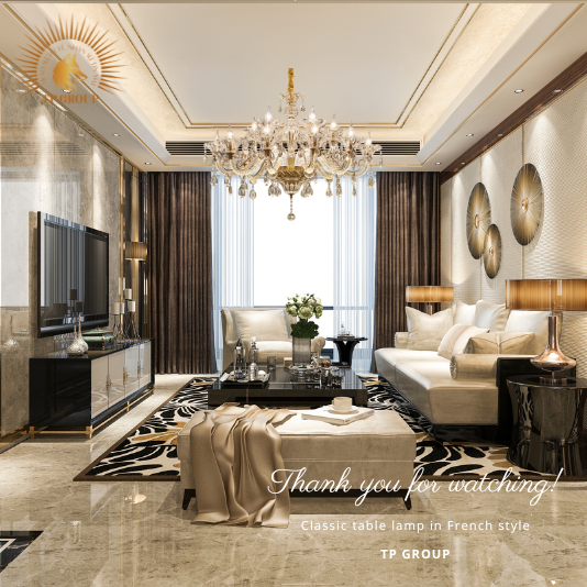 ĐÈN CHÙM PHÒNG KHÁCH CCP-2964-15