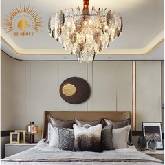 ĐÈN CHÙM PHA LÊ HÌNH LÁ TPL8021-T800