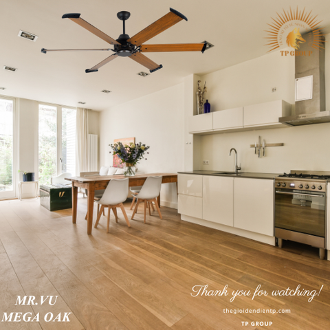 QUẠT TRẦN MEGA OAK (MIỄN PHÍ LẮP ĐẶT)