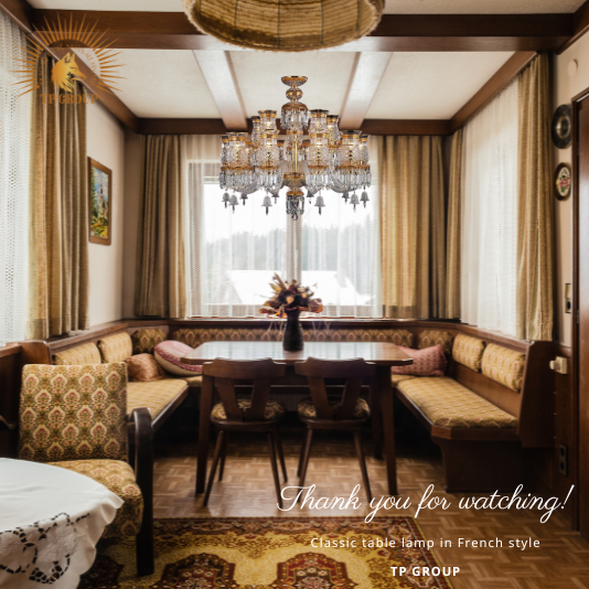 ĐÈN CHÙM PHA LÊ CCP-8128-15