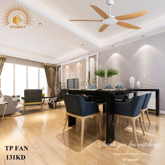 QUẠT TRẦN TP FAN 131KD (LẮP ĐẶT MIỄN PHÍ)