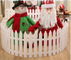 Hàng Rào Cây Thông Noel Trắng PVC