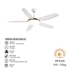 QUẠT TRẦN TP FAN 810 (LẮP ĐẶT MIỄN PHÍ)