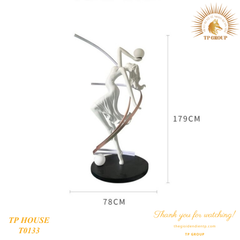 ĐÈN SÀN NGHỆ THUẬT NỮ THẦN NHẢY MÚA T0133