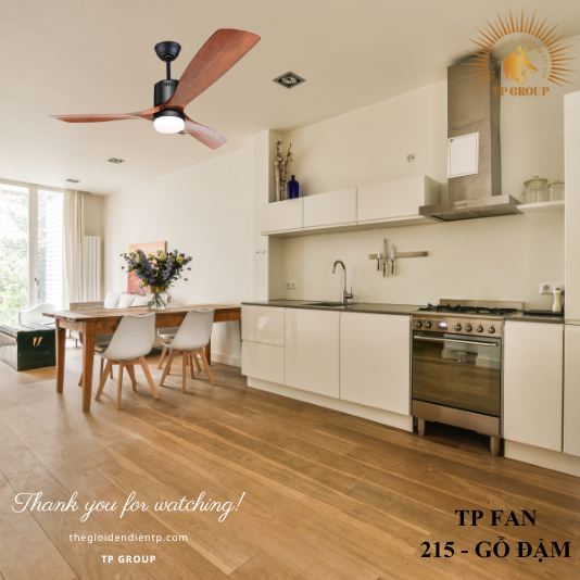 QUẠT TRẦN TP FAN 215 (LẮP ĐẶT MIỄN PHÍ)