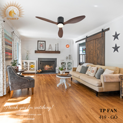 QUẠT TRẦN TP FAN 419 (LẮP ĐẶT MIỄN PHÍ)