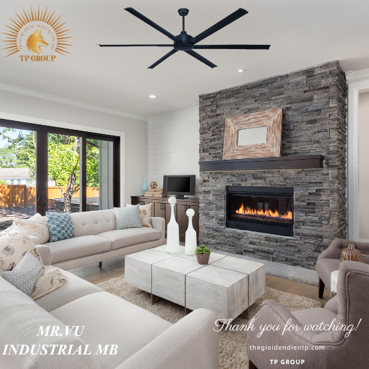 QUẠT TRẦN INDUSTRIAL MB (MIỄN PHÍ LẮP ĐẶT)