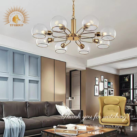 ĐÈN CHÙM HIỆN ĐẠI CCH-9040-8