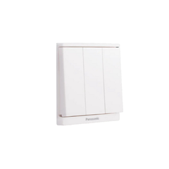 Panasonic Moderva - Bộ 3 Công Tắc C, 2 Chiều, Bắt Vít Màu Trắng | WMF506-VN