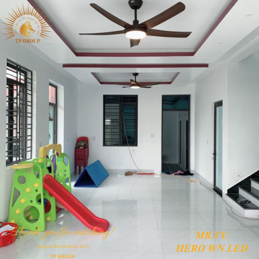 QUẠT TRẦN HERO WN LED