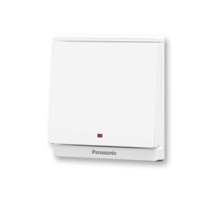 Panasonic Moderva - Bộ 1 Công Tắc D, Bắt Vít, Có Đèn Báo Màu Trắng | WMFV503307