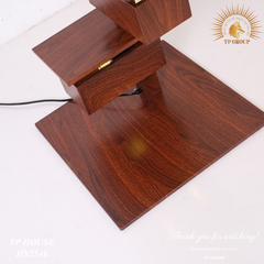 ĐÈN SÀN TẦNG GIẢ GỖ SÁNG TẠO HX5546