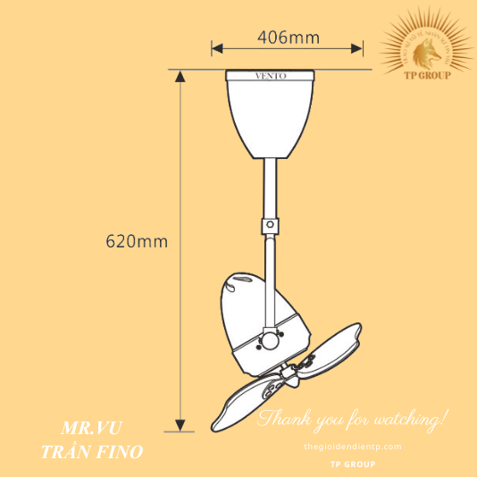 QUẠT TRẦN FINO