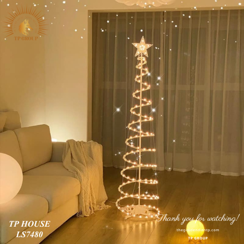 ĐÈN CÂY ĐỨNG TRANG TRÍ LỄ GIÁNG SINH LS7480
