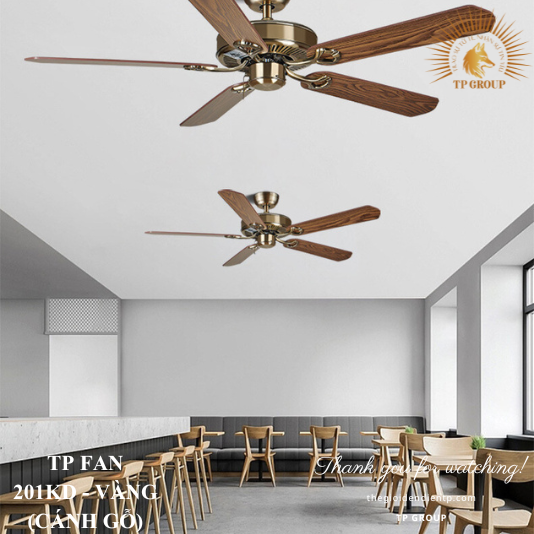 QUẠT TRẦN TP FAN 201KD (LẮP ĐẶT MIỄN PHÍ)
