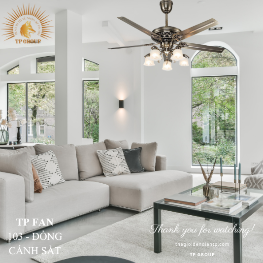 QUẠT TRẦN TP FAN 103 (LẮP ĐẶT MIỄN PHÍ)