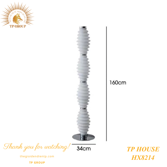 ĐÈN CÂY ĐỨNG THUỶ TINH KIỂU SÁNG TẠO HX8214