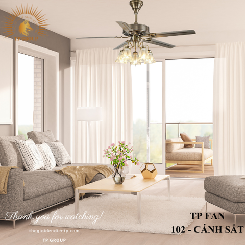 QUẠT TRẦN TP FAN 102 (LẮP ĐẶT MIỄN PHÍ)