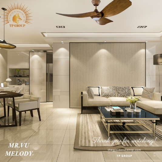 QUẠT TRẦN MELODY (MIỄN PHÍ LẮP ĐẶT)