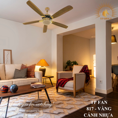 QUẠT TRẦN TP FAN 817 (LẮP ĐẶT MIỄN PHÍ)