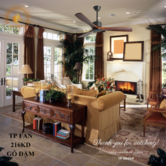 QUẠT TRẦN TP FAN 216KD (LẮP ĐẶT MIỄN PHÍ)