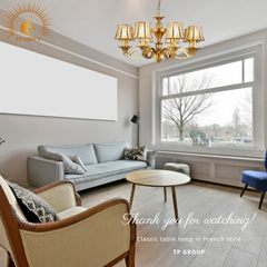 ĐÈN CHÙM ĐỒNG CCD-2092-8