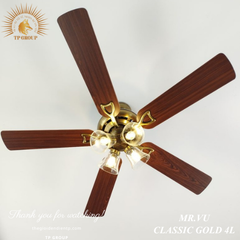 QUẠT TRẦN CLASSIC GOLD 4L
