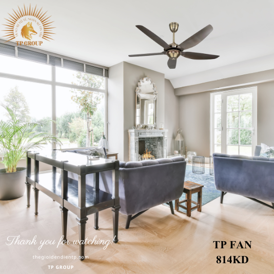 QUẠT TRẦN TP FAN 814KD (LẮP ĐẶT MIỄN PHÍ)