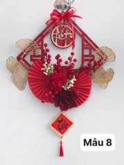 VÒNG HOA TRANG TRÍ TẾT