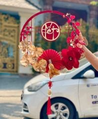 VÒNG HOA TRANG TRÍ TẾT