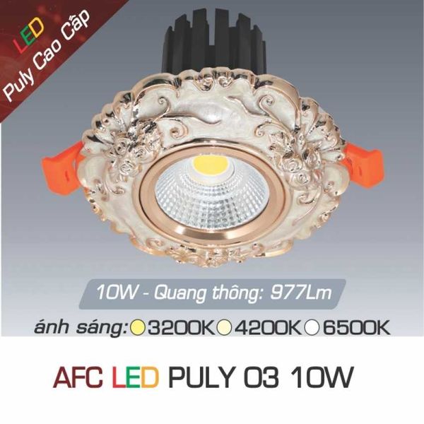 LED Âm Trần Cao Cấp AFC-PULY 03 LED 10W