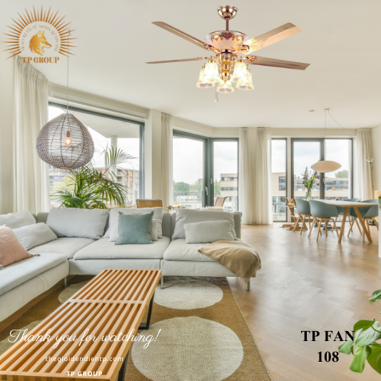 QUẠT TRẦN TP FAN 108 (LẮP ĐẶT MIỄN PHÍ)
