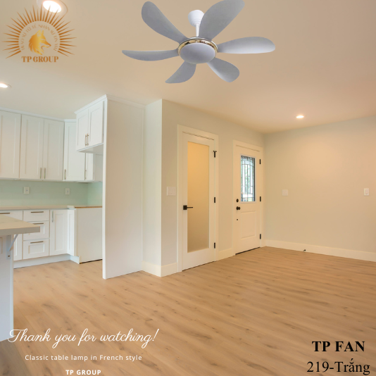 QUẠT TRẦN TP FAN 219 màu trắng (LẮP ĐẶT MIỄN PHÍ)