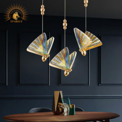 ĐÈN THẢ TRANG TRÍ CÁNH BƯỚM CAO CẤP P110