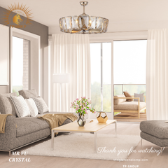 QUẠT TRẦN CRYSTAL (MIỄN PHÍ LẮP ĐẶT)