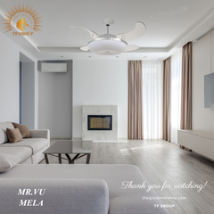QUẠT TRẦN MR.VŨ MELA (MIỄN PHÍ LẮP ĐẶT)