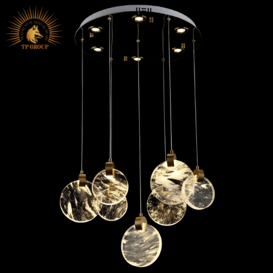 ĐÈN THẢ PHA LÊ TRANG TRÍ CAO CẤP P9334