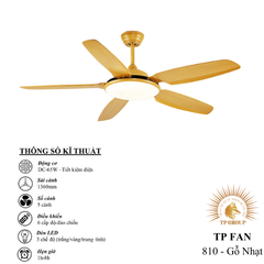 QUẠT TRẦN TP FAN 810 (LẮP ĐẶT MIỄN PHÍ)