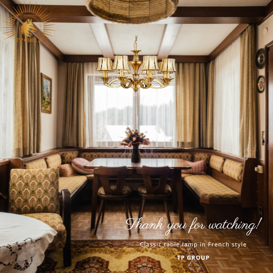 ĐÈN CHÙM ĐỒNG CCD-2092-8