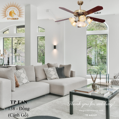 QUẠT TRẦN TP FAN 138 (LẮP ĐẶT MIỄN PHÍ)