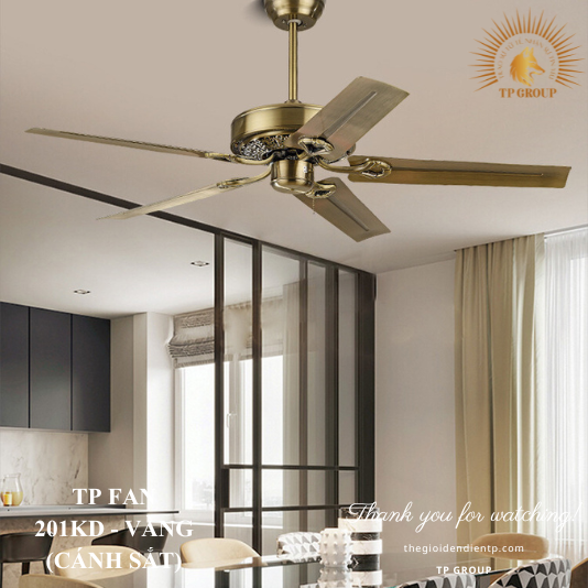 QUẠT TRẦN TP FAN 201KD (LẮP ĐẶT MIỄN PHÍ)