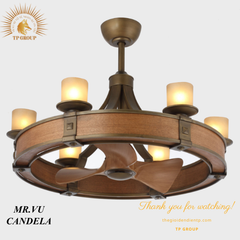 QUẠT TRẦN CANDELA (MIỄN PHÍ LẮP ĐẶT)